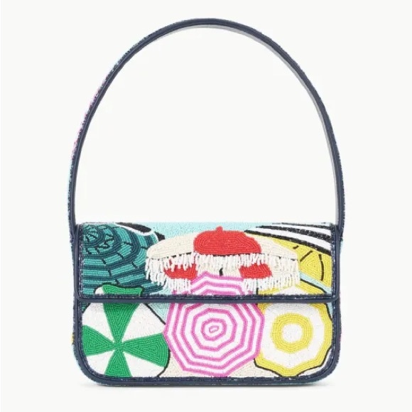 STAUD Handbags - STAUD BEADED TOMMY BAG